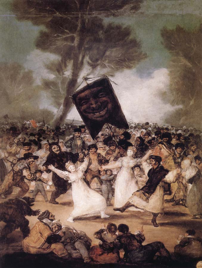 Francisco Jose de Goya The Burial of the Sardine